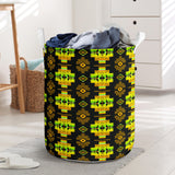 Powwow StoreGBNAT0072008 Pattern Native Laundry Basket