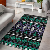 Powwow Store gb nat00578 neon color tribal area rug