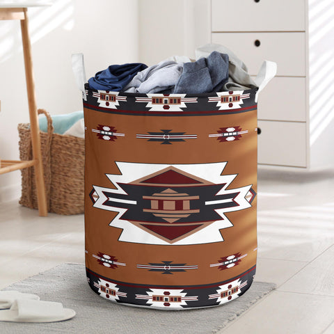 Powwow Store gb nat00012 united tribes laundry basket