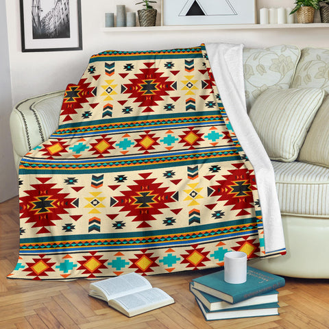 Powwow Store gb nat00512 full color southwest pattern blanket