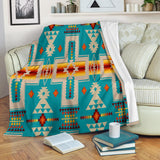 Powwow Store gb nat00062 blan 05 turquoise tribe design native american