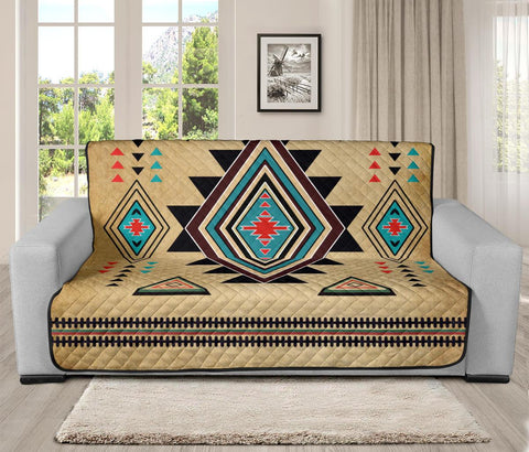 Southwest Symbol Native American 70" Sofa Protector - Powwow Store