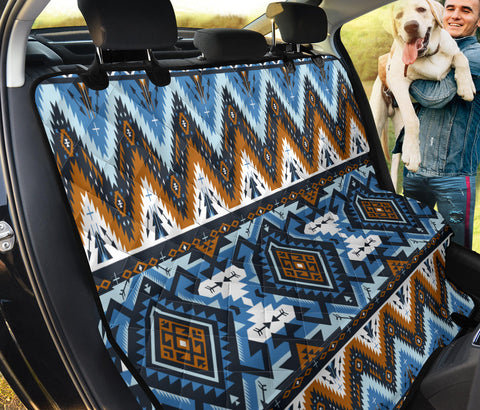 Powwow Store gb nat00613 retro colors tribal seamless pet seat cover