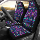 Powwow Store gb nat00380 purple tribe pattern car seat covers