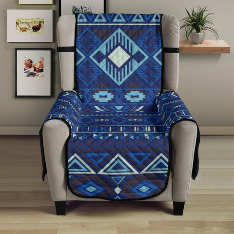 Powwow Store gb nat00407 navy pattern native 23 chair sofa protector