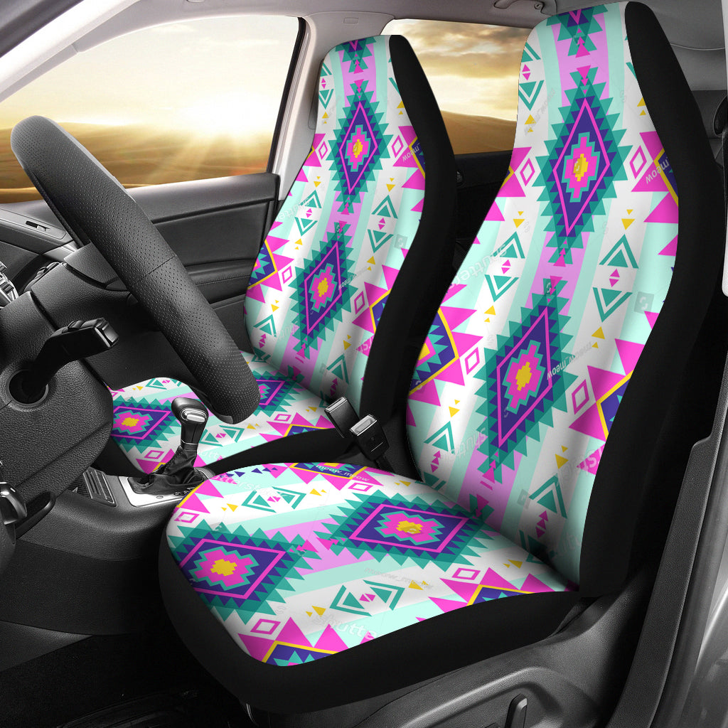 Powwow StoreCSA00050 Pattern Purple Native Car Seat Cover