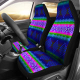 Powwow StoreGBNAT0068003 Pattern Blue Car Seat Covers