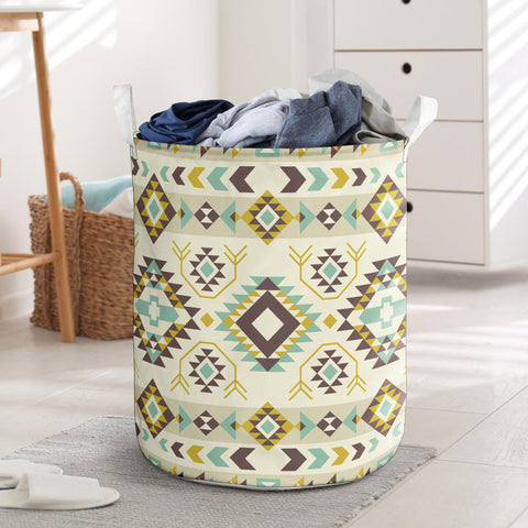 Powwow StoreLB003 Pattern Native American Laundry Basket LB004 Pattern Native American Laundry Basket