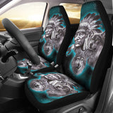 Powwow Store gb nat00208 02 chief wolf car seat covers