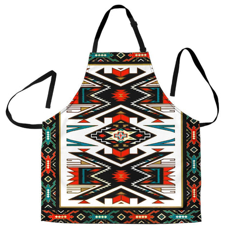 Tribal Colorful Pattern Native American Apron - Powwow Store