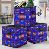 Powwow Store gb nat00046 06 dark blue pattern storage cube 1