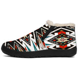 Tribal Pattern Colorful Native American Winter Sneakers - Powwow Store