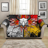 Bison Arrow Native American Chair Sofa Protector - ProudThunderbird