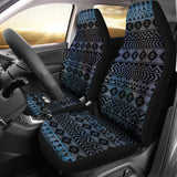 Powwow StoreCSA00040 Pattern Blue Native Car Seat Cover