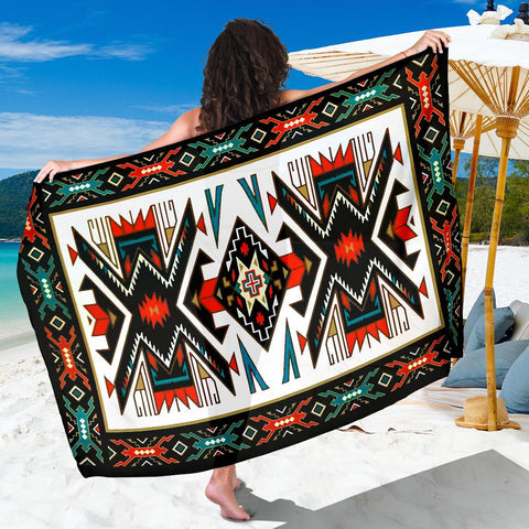 Tribal Colorful Design Native American Sarong - Powwow Store