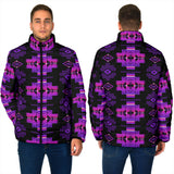 GB-NAT00720 Pattern Native 3D Men's Padded Jacket
