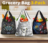 Wolf Pride Grocery Bags NEW
