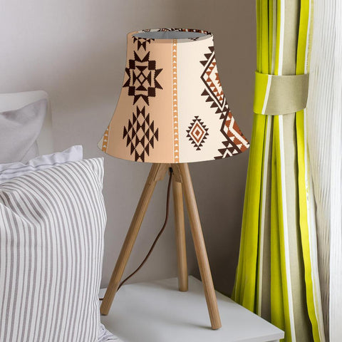 Ethnic Abstract Seamless Native American Bell Lamp Shade no link - Powwow Store