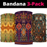 Purple Floral Bandana 3-Pack NEW
