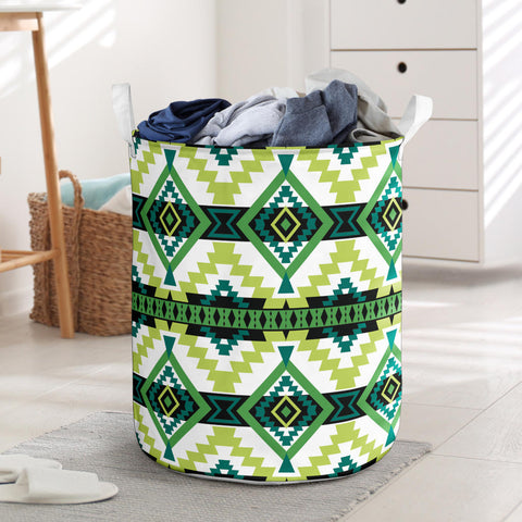 Powwow StoreLB0025 Pattern Native American Laundry Basket