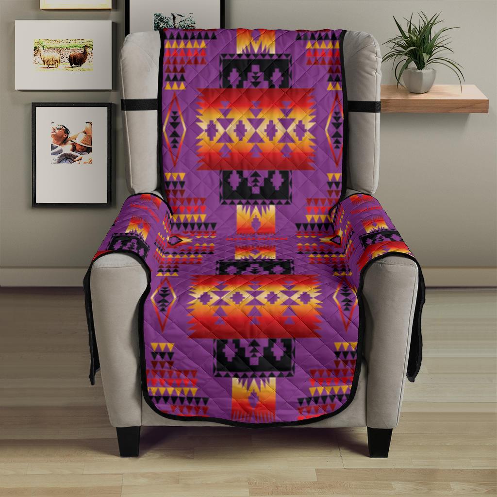 Purple Tribal Native American 23" Chair Sofa Protector