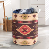 Powwow StoreLB0021 Pattern Native American Laundry Basket