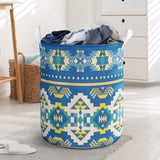 Powwow StoreLB0037 Pattern Native American Laundry Basket