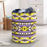 Powwow StoreLB0036 Pattern Native American Laundry Basket