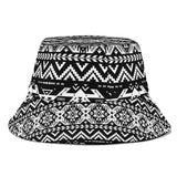 GB-NAT00441 Black Pattern Native  Bucket Hat