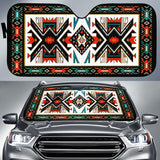 Tribal Colorful Pattern Native American Pride 3D Auto Sun Shades GB-NAT00049-SUNS01