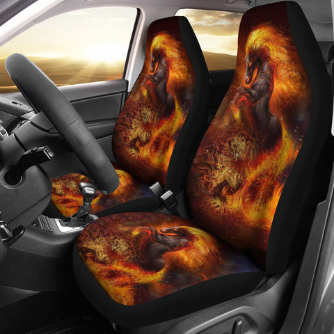CSC-0002 Fire Horse Native Car Seat Covers