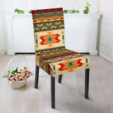 Powwow Store gb nat00351 geometric pattern design native dining chair slip cover