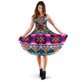 Colorful Thunderbird Native American Design 3D Dress - ProudThunderbird