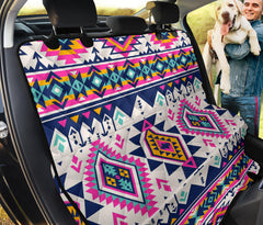 GB-NAT00316 Pink Pattern Native American Pet Seat Cover - Powwow Store