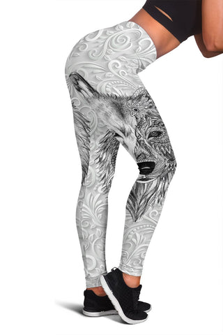 White Wolf Native American Women's Leggings