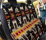 Powwow Store gb nat00062 01 black tribe design native american pet seat cover