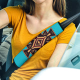 Powwow Store gb nat00064 brown western seat belt cover