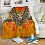 Powwow Store gb nat00562 wolf necklace pattern blanket