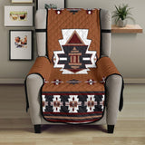 Native Temple Symbol Native American 23" Chair Sofa Protector - Powwow Store