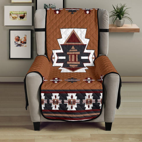 Native Temple Symbol Native American 23" Chair Sofa Protector