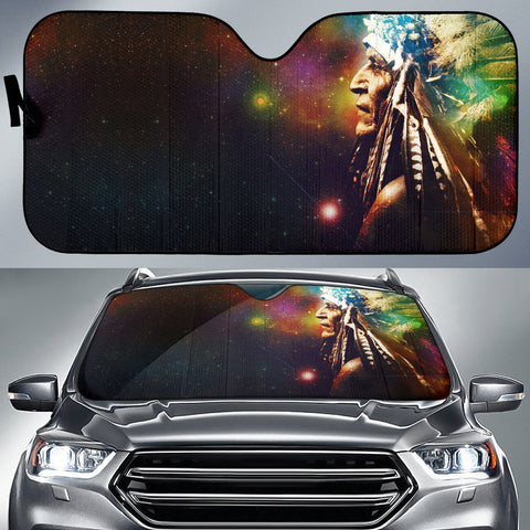 GB-NAT00109 Galaxy Chief Painting All Over Hoodie Auto Sun Shades