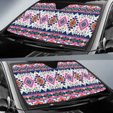 GB-NAT00316 Pink Pattern Native American Auto Sun Shades