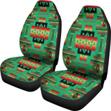 GB-NAT00046-05 Green Tribe Native American Car Seat Covers