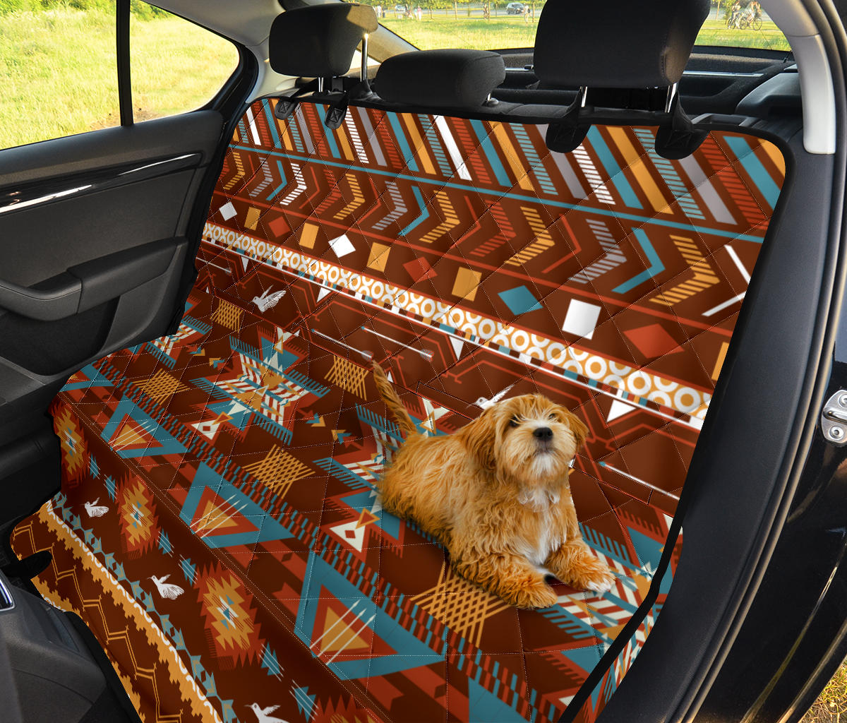 GB-NAT00580 Pattern With Birds Pet Seat Cover