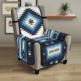 Powwow Store gb nat00528 blue colors tribal pattern native 23 chair sofa protector