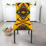 GB-NAT00413 Abstract Geometric Ornament Dining Chair Slip Cover