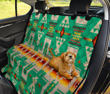 Powwow Store gb nat00062 06 green tribe design native american pet seat cover