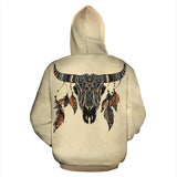 Native American Dreamcatcher Bison Feather All Over Hoodie no link