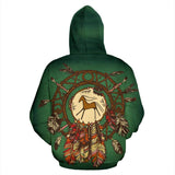 Horse Dreamcacther Native American All Over Zip-Up Hoodie - Powwow Store