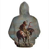 End Of The Trail Native American All Over Zip-Up Hoodie - Powwow Store